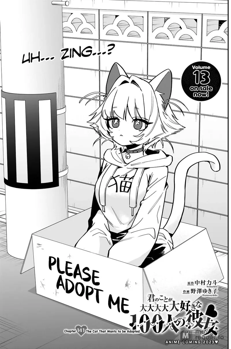 Page 1 of Chapter 141: The Cat That Wants to Be Adopted